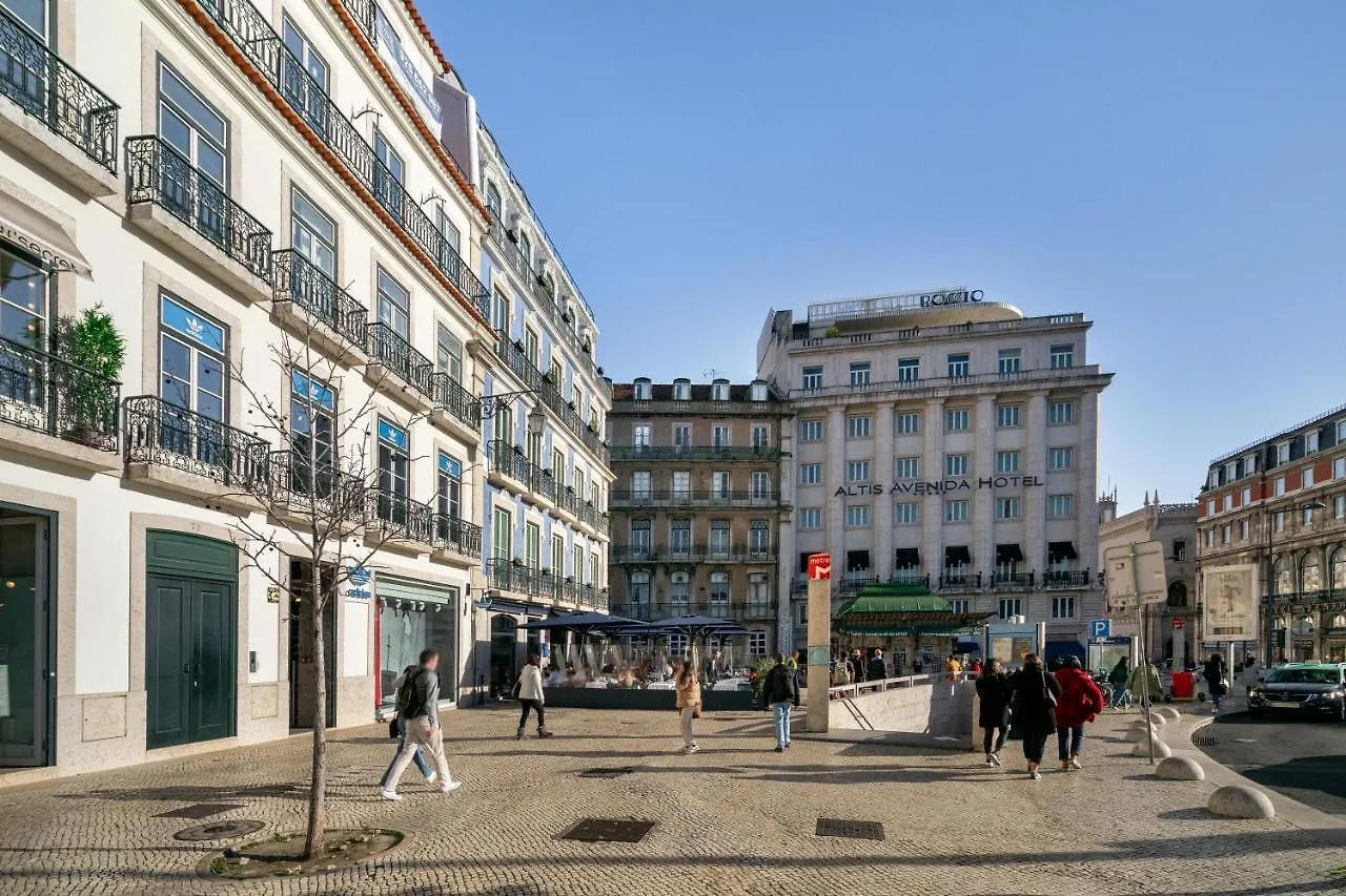 Whome Restauradores Deluxe W/ Elevator & Ac Perfect For Families & Friends Lisbona Appartamento